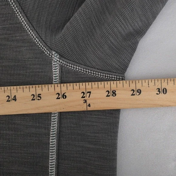 Tommy Bahama Men Grey Full Zip Pima Cotton Tencel Jacket Mock Neck Size 3XL - Picture 6 of 7